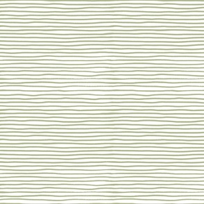 Green Abstract Narrow Stripe Pattern 10 Inch Repeat