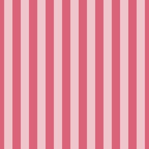 1 inch Nantucket Faded Red Cabana Tent Stripes