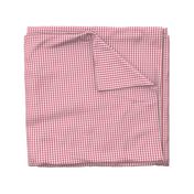 1/4 inch Nantucket Red Gingham Check Plaid Pattern 