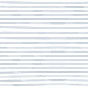 Blue and White Seersucker | Watercolor Stripe | Coastal Beach Fabric 