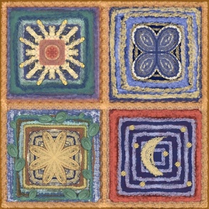 Celestial Crochet Granny Square Crochet