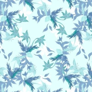 Turquoise Floral