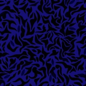 Dark purple abstract shapes