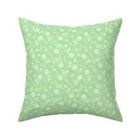 Cottage Core Simple Green Floral