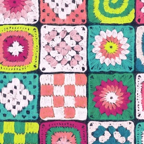 Crazy About Crochet - large scale 