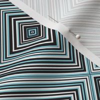 diagonal stripe_carlos_ black, white, mint, aqua