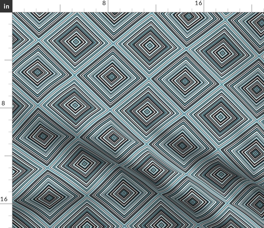 diagonal stripe_carlos_ black, white, mint, aqua