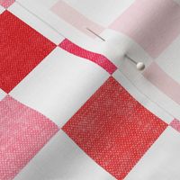 Valentine's Checks - Multi Red & Pink - LAD22