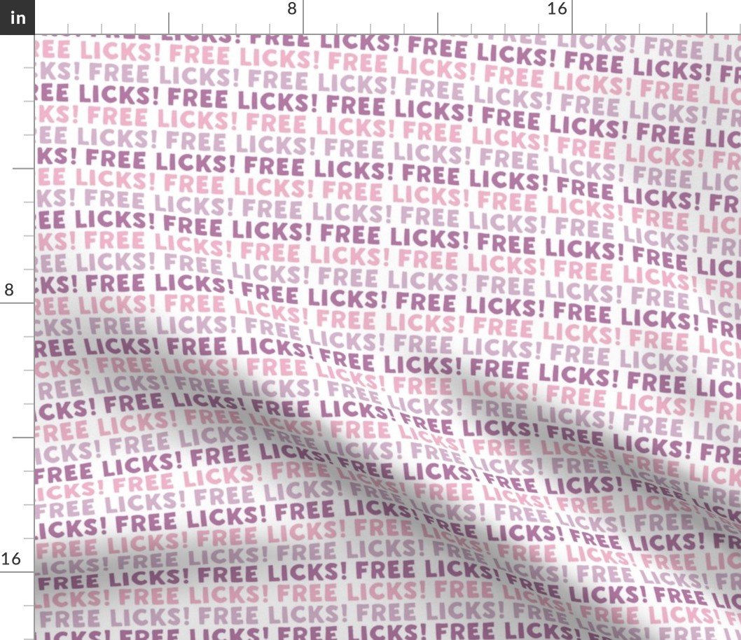 Free Licks! - Multi Purple - LAD22
