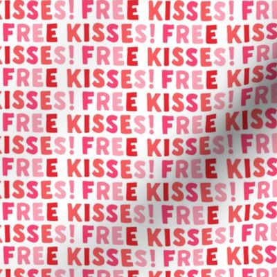 Free Kisses! - multi red and pink - LAD22