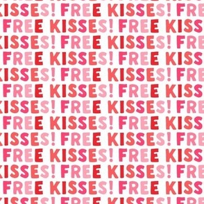 Free Kisses! - multi red and pink - LAD22