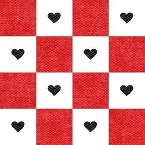 Valentine's Day Checks - Queen of Hearts - LAD22