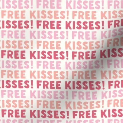 Free kisses! - Multi pink - LAD22