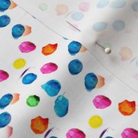 Hand Painted Colorful Polka Dots