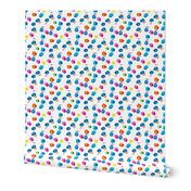 Hand Painted Colorful Polka Dots