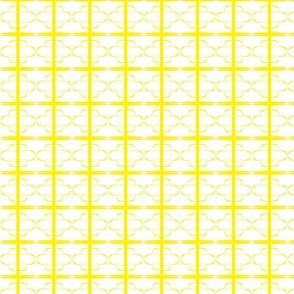 Yellow and White Geometric