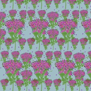 Ⓒ Lilac Garden. Pink & Green