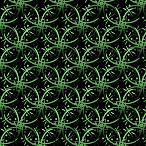 Geen Alien Vines - Light Green, Green, Pine - 8dea80, 55a44b, 295c23