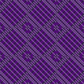 Playful Plaid Purple/Black