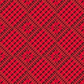 Playful Plaid Red/Black