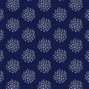 Mums the Word, Navy | Wide