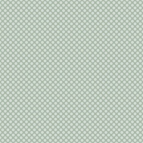 Restful Polka Dots / Celadon Green / Small