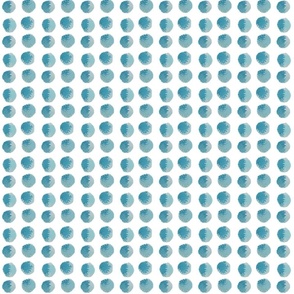 blue watercolor dots large