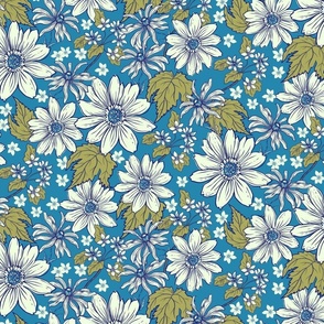 Field flower blue 