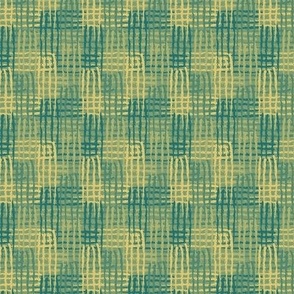 striped grid_01_blue&yellow