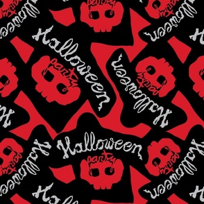 Halloween party pattern