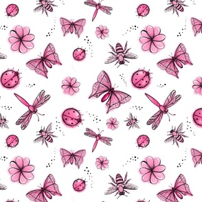 Pretty pink bugs (medium)