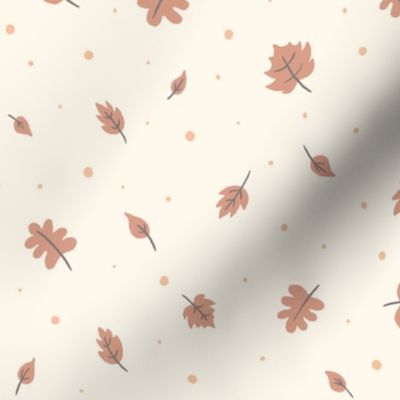 Fall leaves | Light Background