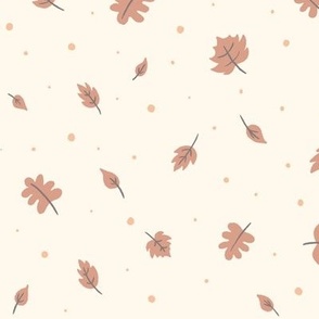 Fall leaves | Light Background