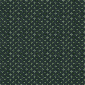 small/micro - leaf motif - marine/green - coordinate for green