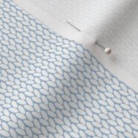 Small Scale- Blue Knitting Pattern