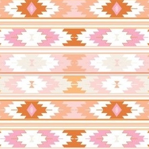 small kilim: sunburst, beach umbrella, pink sparkle, tangy, buff, pink razz