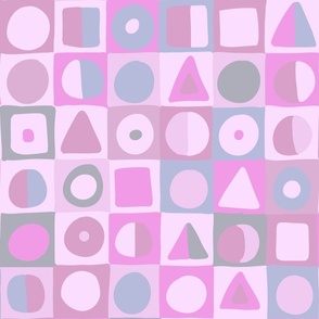 Circles, Triangles, and Squares Oh My, bubblegum 