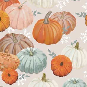 Painted Heirloom Pumpkins