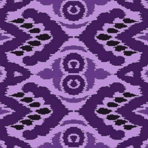 purple ikat