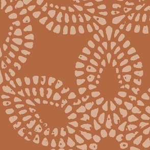 Victorian Lace - Terracotta - Large