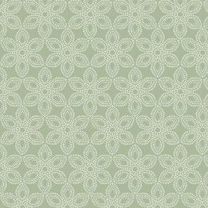 Victorian Lace - Fern Green - Small