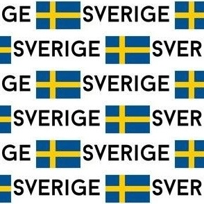 Swedish flag fabric - Sweden, sverige, eu, Europe fabric