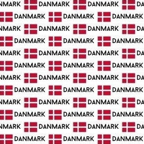 MINI danish flag fabric - danmark, Denmark, Scandinavia flag