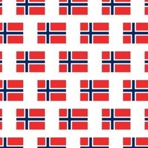 norwegian flag fabric - Norway flag fabric