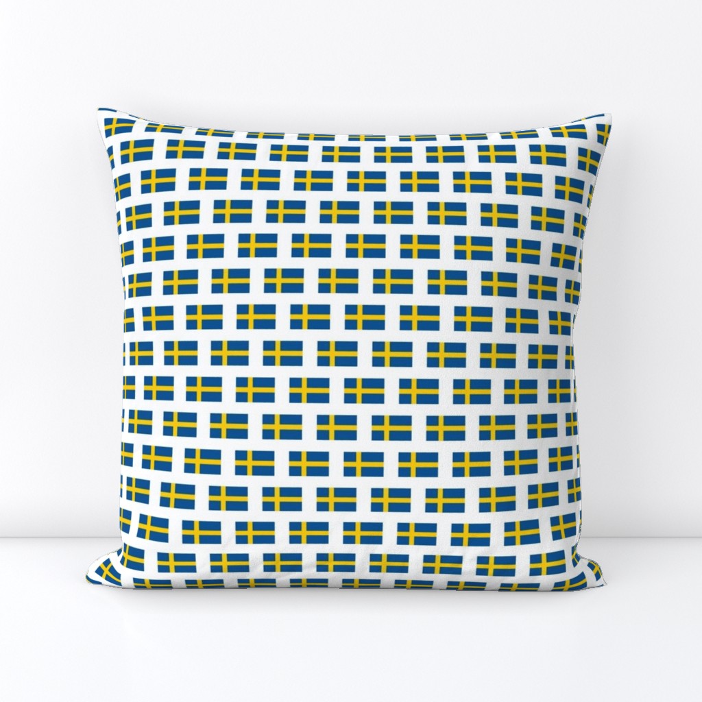 Swedish flag fabric - Sweden flag fabric