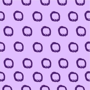 Little Ghosts Purple Pattern1