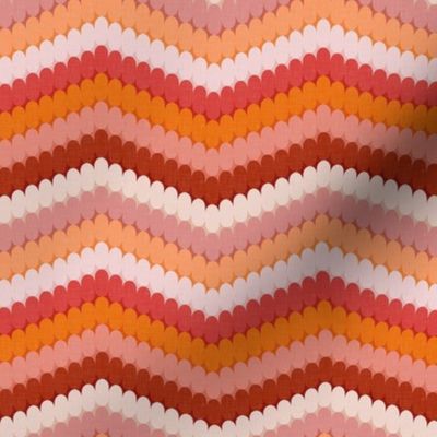 Crochet Waves - Summer of 1968 / Medium
