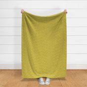 Monochrome Wavy Texture - Chartreuse Mood / Large