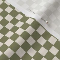 Checkerboard in green