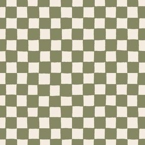 Checkerboard in green